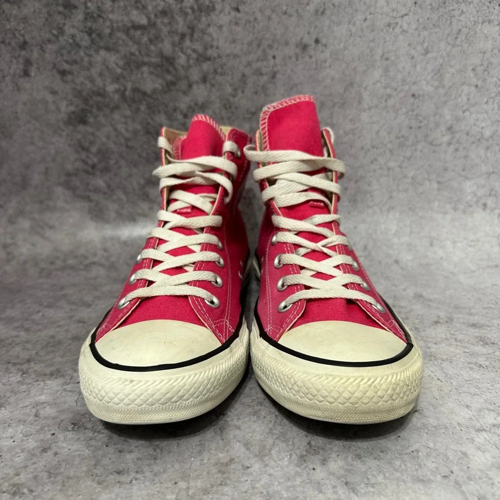 Converse Chuck Taylor All Star Men 9 Women 11 Raspberry Pink 132307F Hi Top
